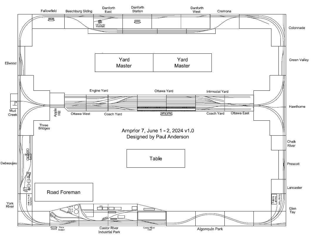 Arnprior Show Layout June 2024 